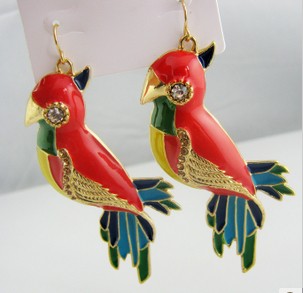 Birds earrings